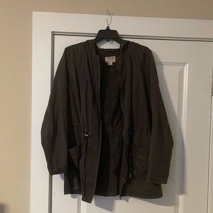 Mission Cargo Utility Jacket, Grey, L